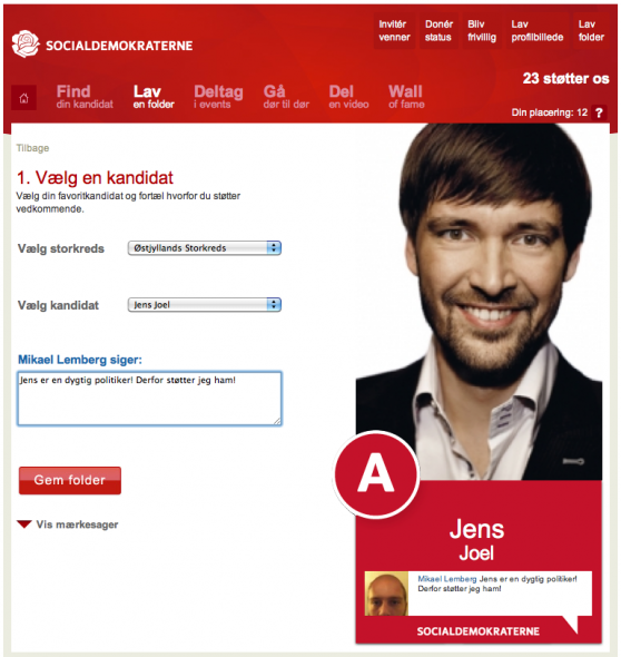 Lav en folder funktion Lav en folder funktion